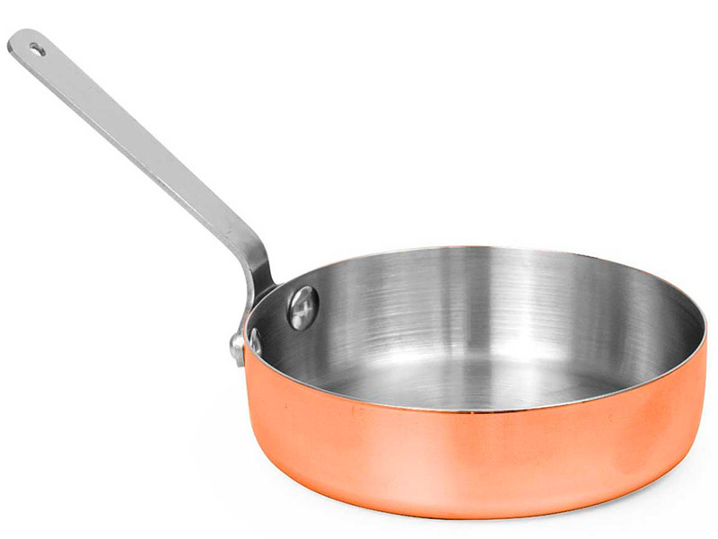 Mini sartén inox