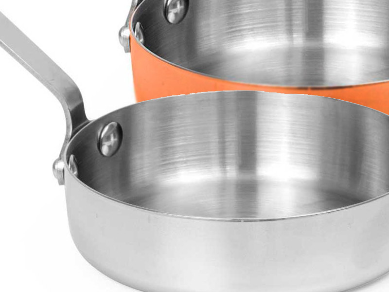 Mini sartén inox