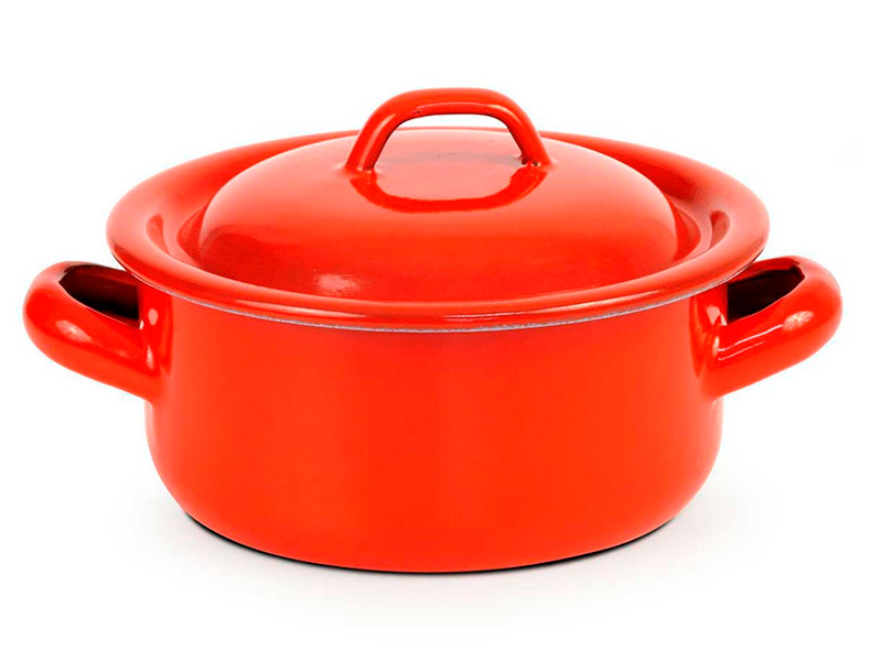 Mini cazuela con tapa inox