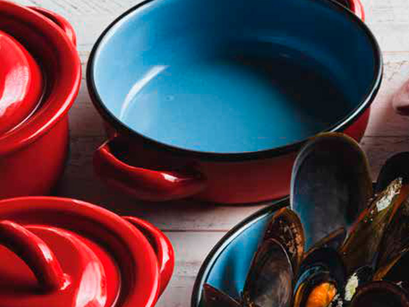 Mini cazuela con tapa inox