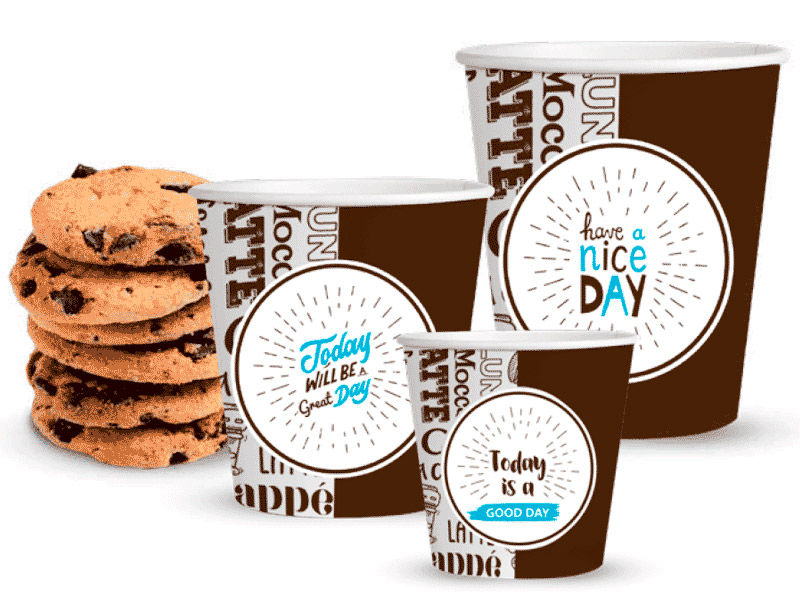 Vasos cartón impreso