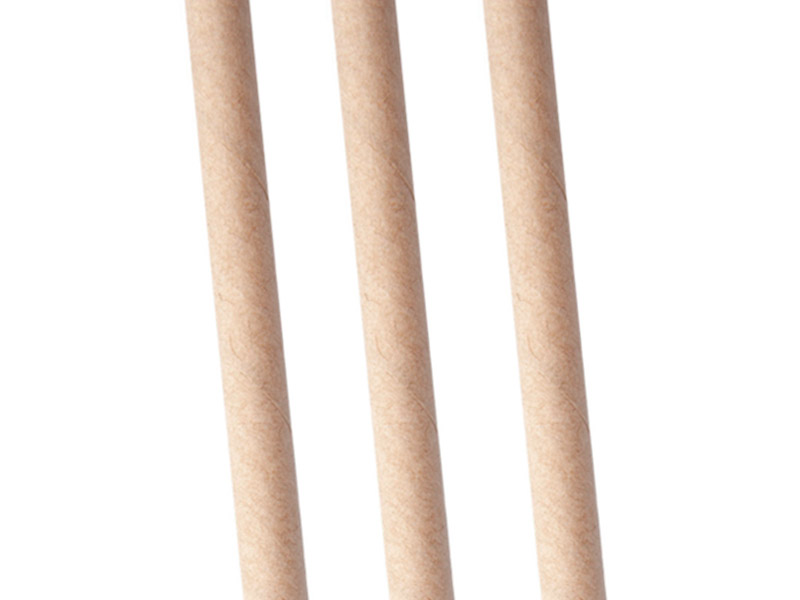 Cañitas cartón kraft