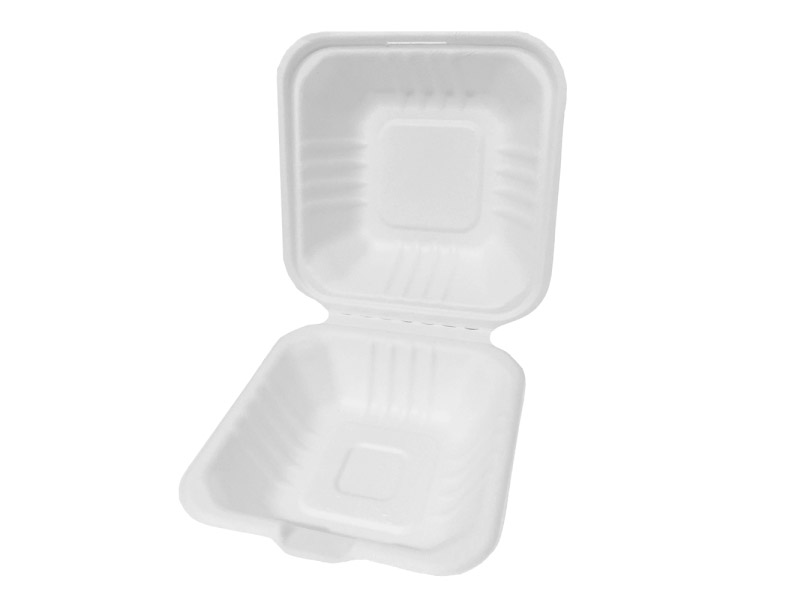 Envase burguer fibra de caña
