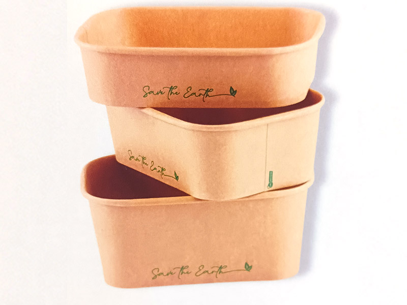 Envase rectangular cartón