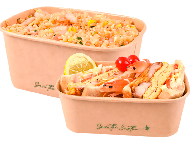 Envase rectangular cartón