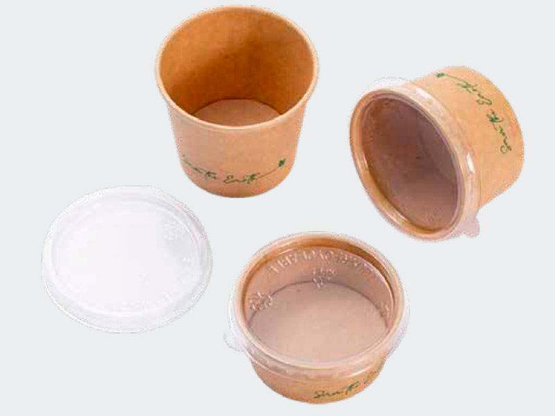 Salsera cartón Kraft