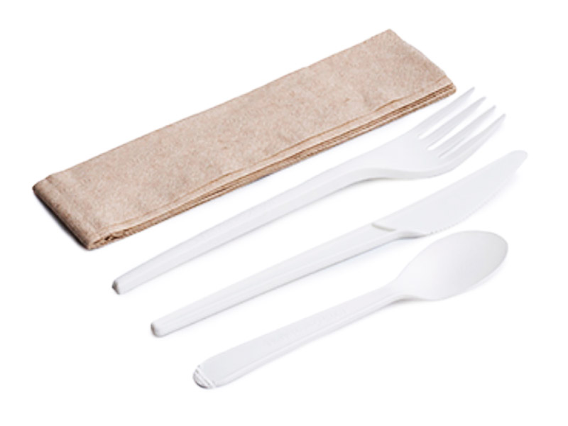 Set cubiertos de maíz CPLA