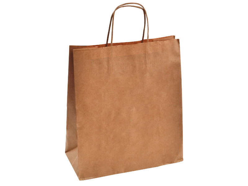 Bolsa con asa retorcida