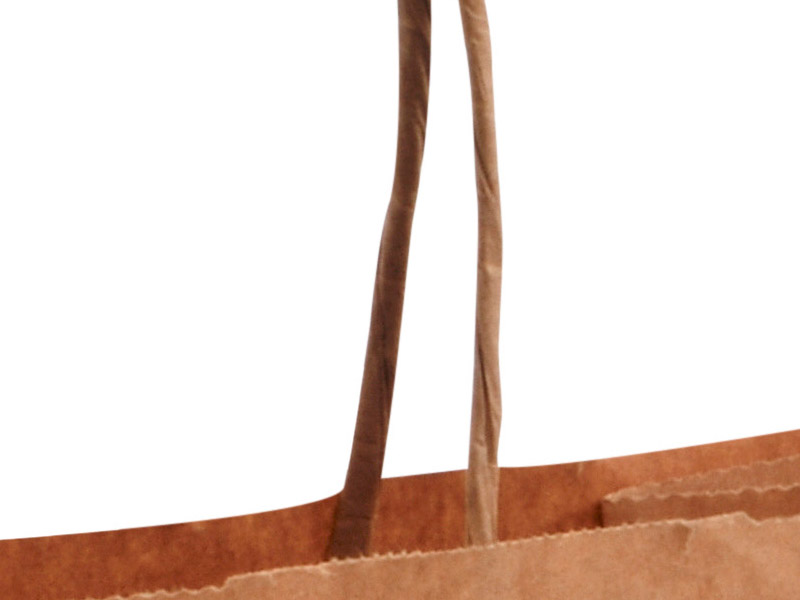 Bolsa con asa retorcida