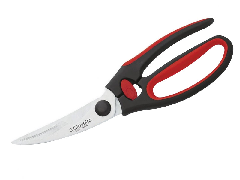 Tijera trincha aves Soft Grip