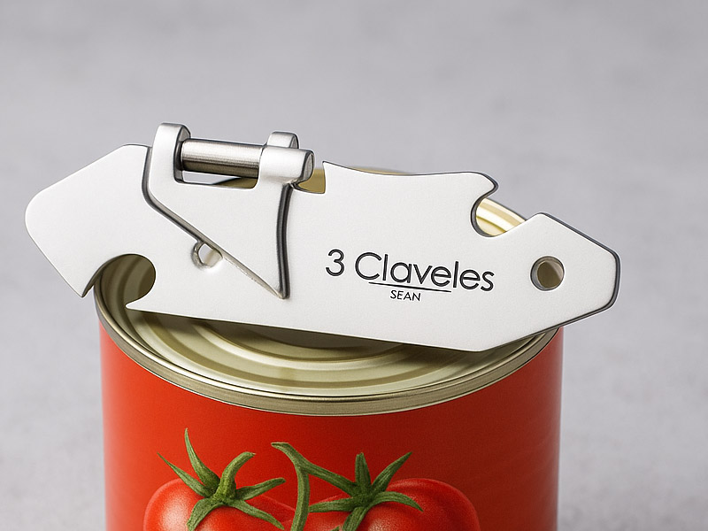 Abrelatas explorador niquelado