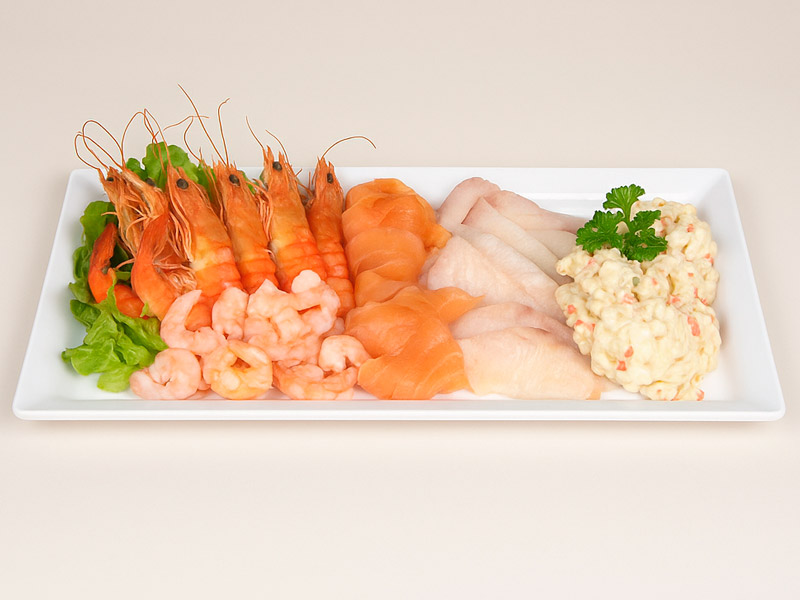 Fuente rectangular Buffet