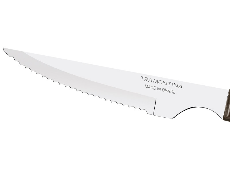 Cuchillo dentado carne/pizza