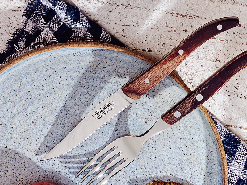 Cuchillo dentado carne