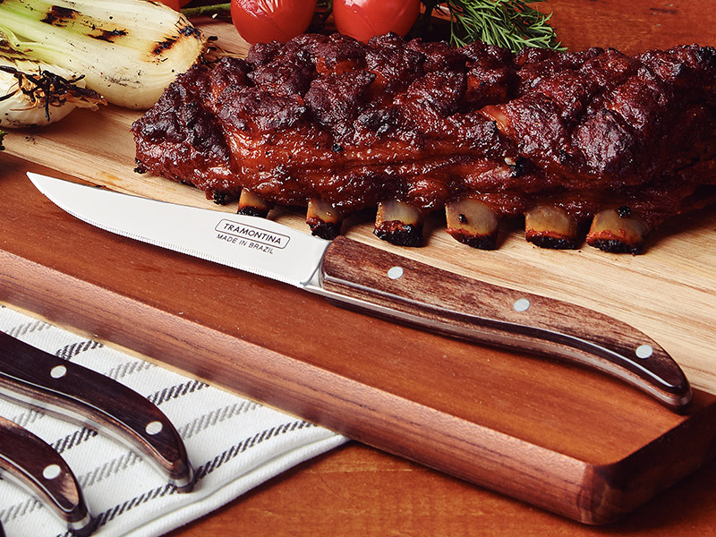 Chuletero navaja  liso Polywood