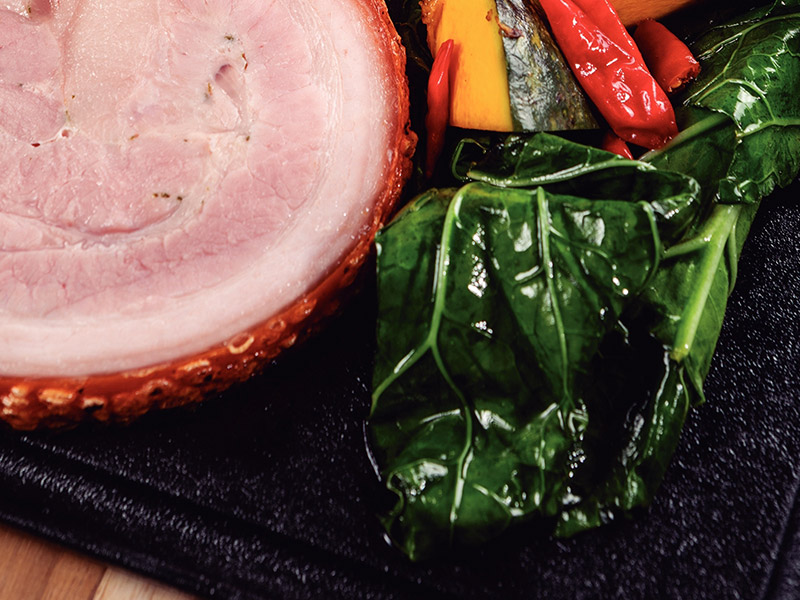 Fuente y bandeja Churrasco