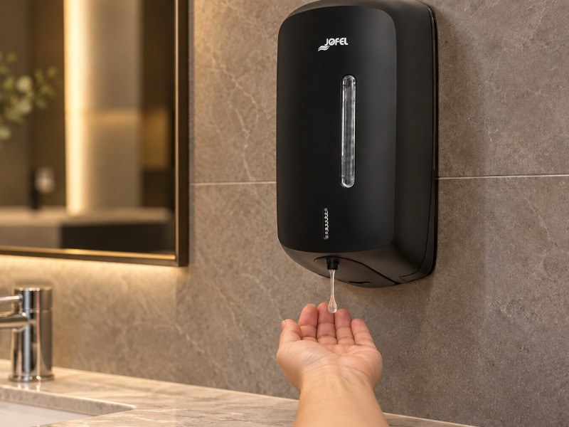 Dosificador jabón Timeless óptico rellenable
