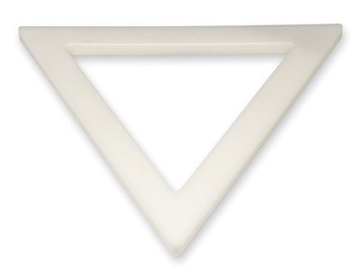Triángulo polietileno