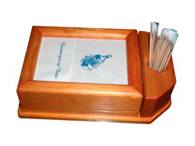 Servilletero sobremesa palillero