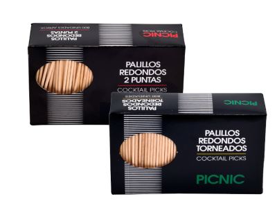 Palillos redondos PICNIC