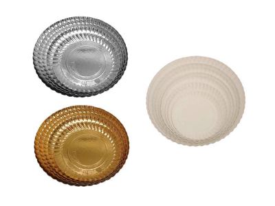 Platos cartón borde ondulado