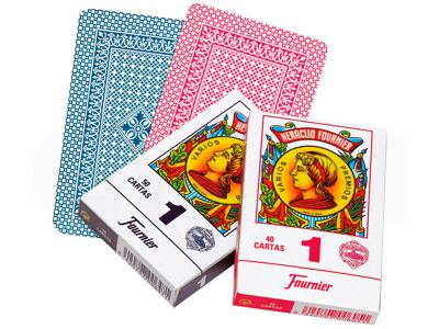 Naipes caras españolas Nº 1