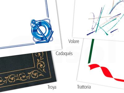Mantelines Double Point® decorados