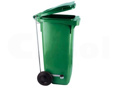 Contenedor industrial 2 ruedas con pedal