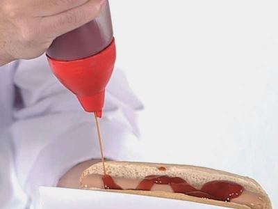 Dosificador salsas antigoteo