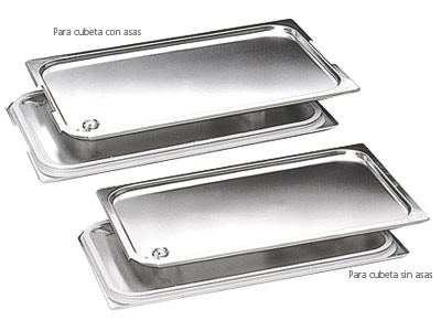 Tapa hermética GN Inox