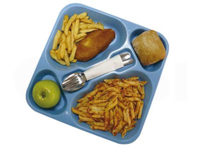 Bandeja autoservicio colegio PP