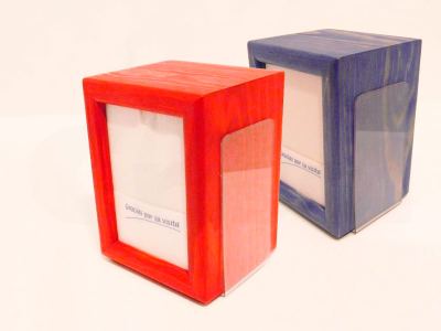 Servilletero Cubo portamenú