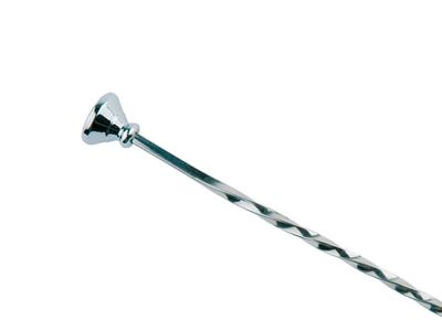 Cucharilla coctel espiral