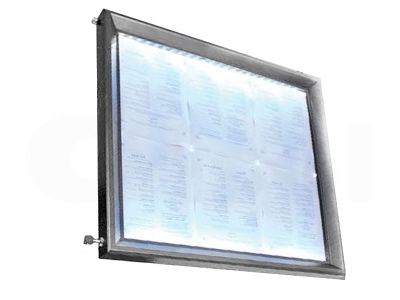 Cubremenú Led blanco