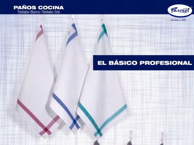 Paño cocina TIBIDABO blanco