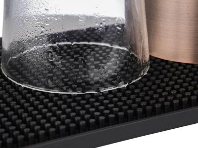 Tapete escurridor vasos