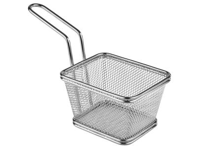 Freidora mini rectangular dorada