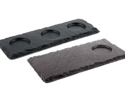 Bandejas pizarra natural marcas