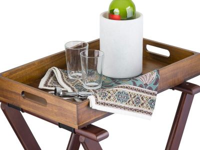 Soporte Bandejas Madera
