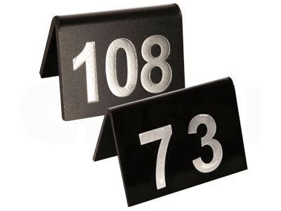 Números mesa PVC
