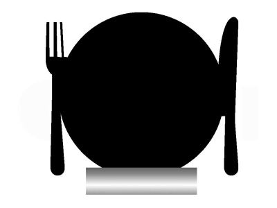 Portamenu Siluetas Plato
