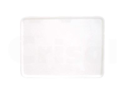 Fuente rectangular plana