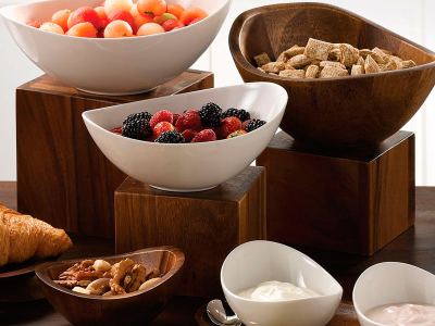 Cubos Buffet madera