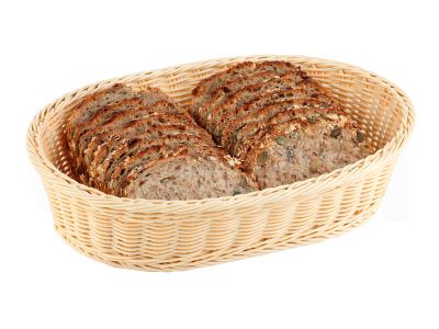 Cesta poliratán oval