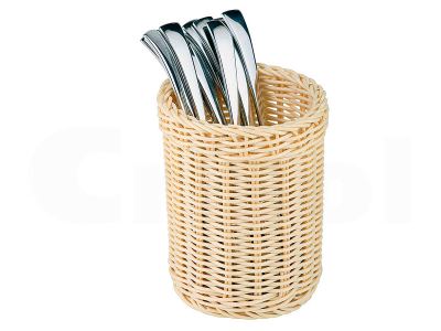 Cesta cubiertos redonda