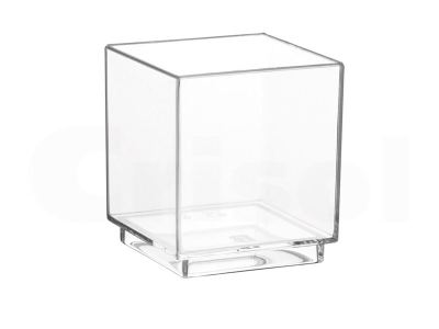 Vasito cubo 5,5cl PS