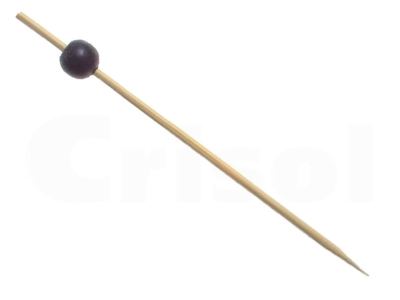 Brocheta Black Bambú