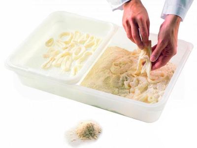 Harinero con tapa