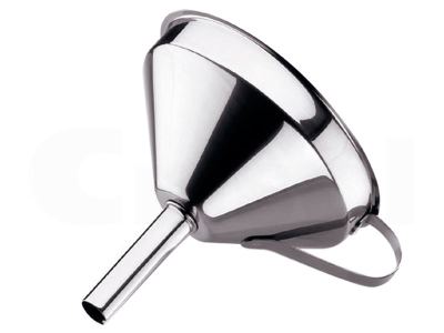Embudo Inox con filtro