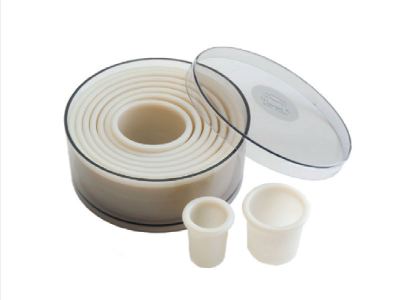 Set 9 cortapastas Nylon redondo liso